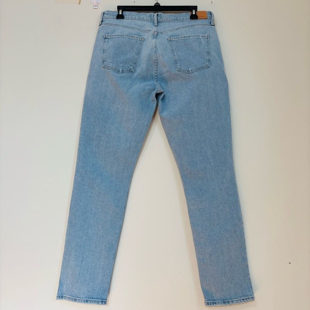 CITIZENS OF HUMANITY Olivia High Rise Light Wash Slim Straight Leg  Ankle Jeans - Picture 4 of 16